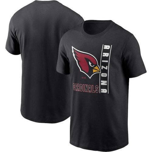 Arizona Cardinals Lockup Essential T-Shirt - Black