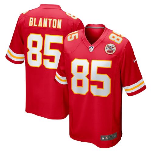 Kendall Blanton Kansas City Chiefs Game Player Jersey - Red