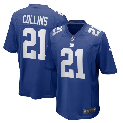 Landon Collins 21 New York Giants Home Game Player Jersey - Royal