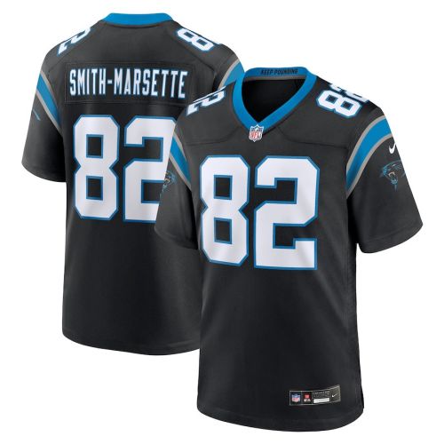 Ihmir Smith-Marsette 82 Carolina Panthers Men's Team Game Jersey - Black