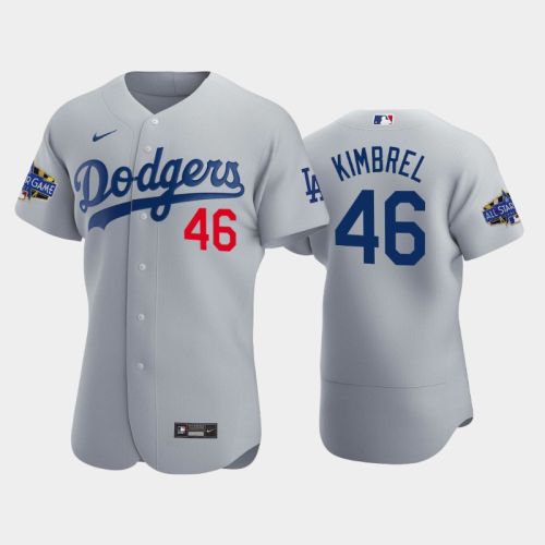 Los Angeles Dodgers Craig Kimbrel 46 Alternate Gray 2022-23 All-Star Game Jersey