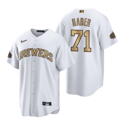 Milwaukee Brewers Josh Hader White 2022-23 All-Star Game Jersey