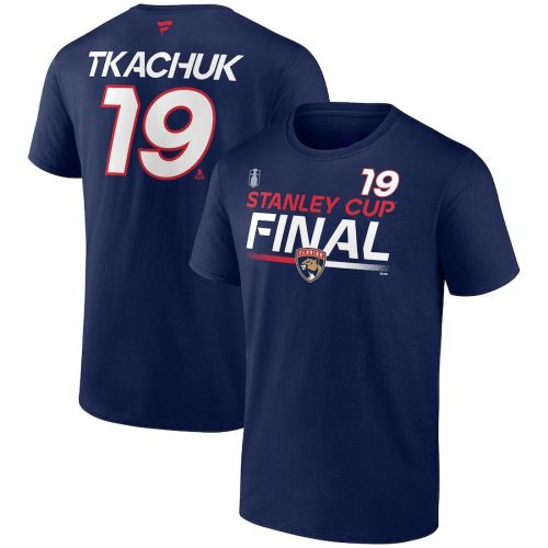 Matthew Tkachuk Florida Panthers 2023 Stanley Cup Final T-Shirt - Navy