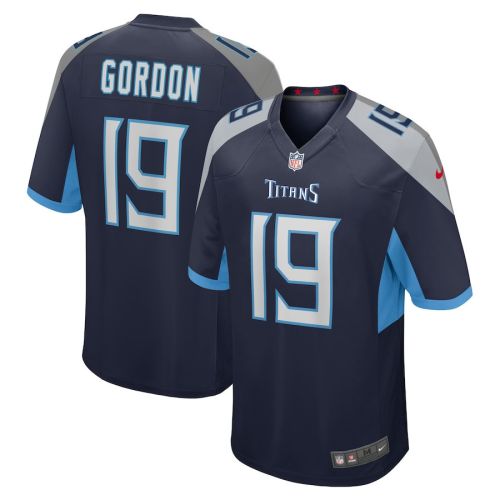 Josh Gordon Tennessee Titans Game Player Jersey - Navy