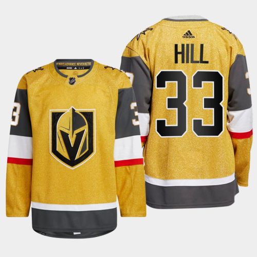 Adin Hill 33 Vegas Golden Knights Gold Jersey 2023 Home