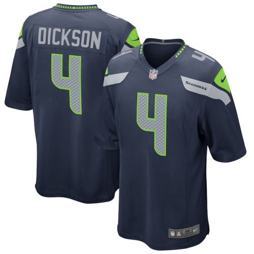 Michael Dickson 4 Seattle Seahawks Men Game Jersey - College Navy