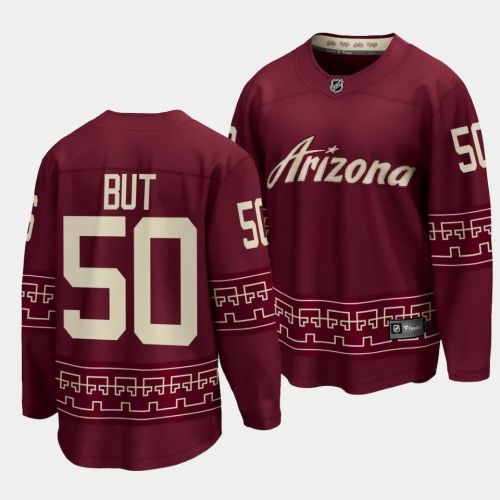 Daniil But #50 Arizona Coyotes 2023 NHL Draft Alternate Men Jersey