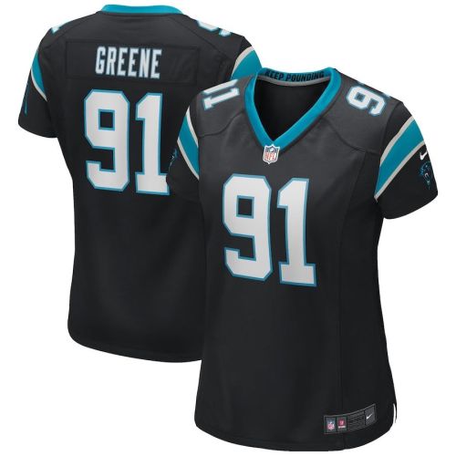 Kevin Greene 91 Carolina Panthers Women's Game Jersey - Black