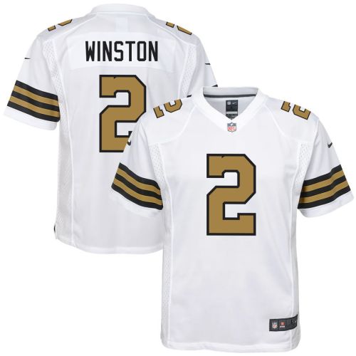 Jameis Winston 2 New Orleans Saints Youth Alternate Game Jersey - White