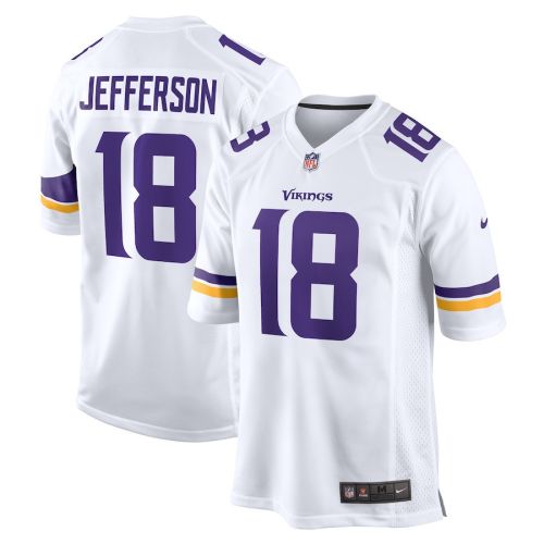 Justin Jefferson Minnesota Vikings Game Player Jersey - White