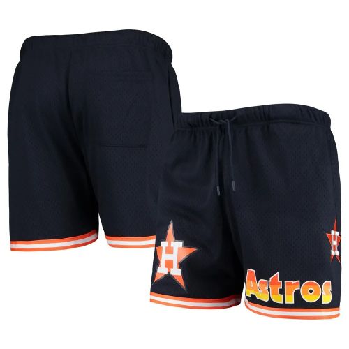 Houston Astros Logo Mesh Shorts - Navy, Men