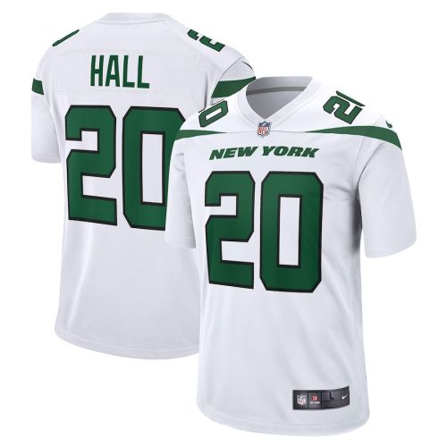 Breece Hall 20 New York Jets Away Game Player Jersey - White