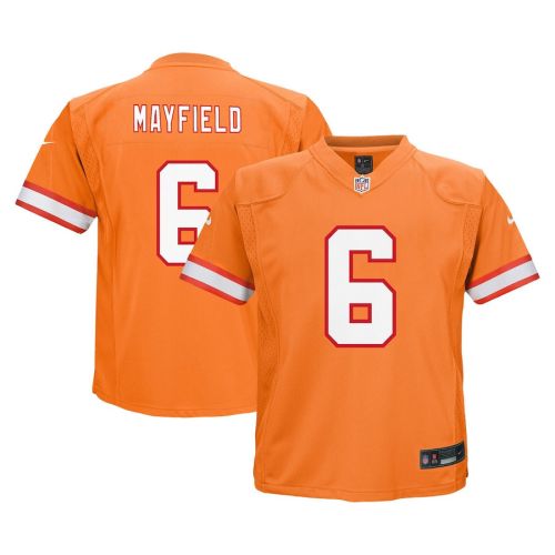 Baker Mayfield 6 Tampa Bay Buccaneers YOUTH Game Jersey - Orange