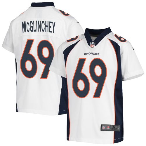 Mike McGlinchey 69 Denver Broncos Youth Game Jersey - White