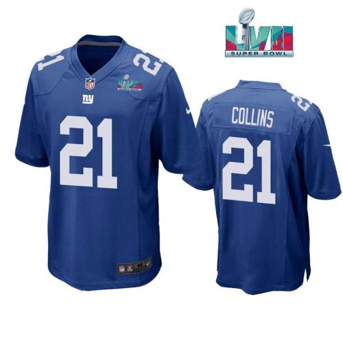 Landon Collins 21 New York Giants Super Bowl LVII Super Bowl LVII Royal Men Game Jersey