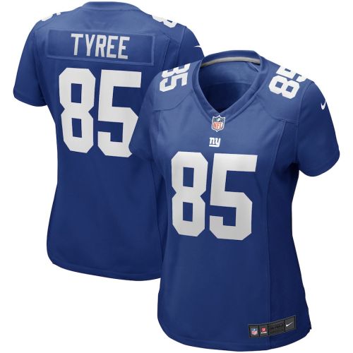 David Tyree 85 New York Giants Women Game Retired Jersey - Royal