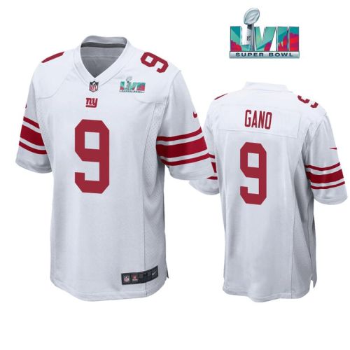 Graham Gano 9 New York Giants Super Bowl LVII Super Bowl LVII White Men Game Jersey