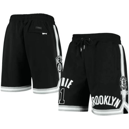 Kyrie Irving 11 Brooklyn Nets Black Team Player Shorts - Men