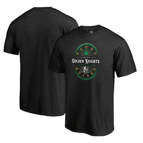 Vegas Golden Knights St. Patrick's Day Forever Lucky T-Shirt - Black