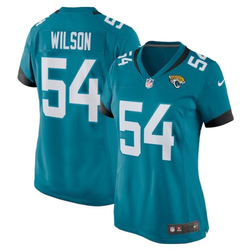 Damien Wilson 54 Jacksonville Jaguars Women's Game Jersey - Teal