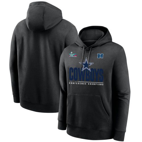 Dallas Cowboys NFC Conference Champions Black Pullover Hoodie