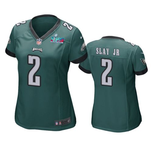 Darius Slay Jr 2 Philadelphia Eagles Super Bowl LVII Game Jersey - Women Green