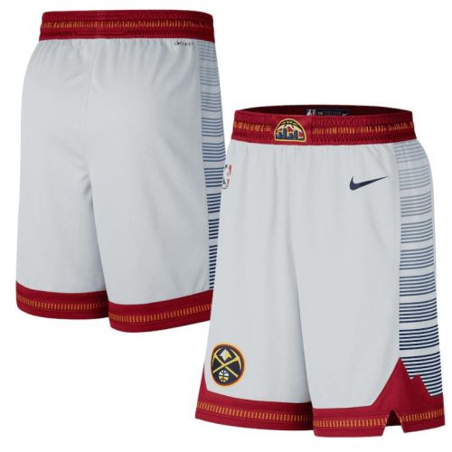 Denver Nuggets 2022/23 City Edition Swingman Shorts - Gray