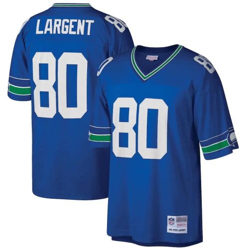 Steve Largent 80 Seattle Seahawks Mitchell & Ness Retired Player Legacy Jersey - Royal