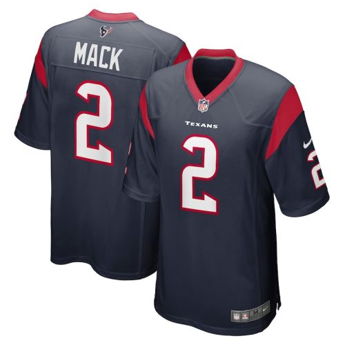 Marlon Mack 2 Houston Texans Men's Game Jersey - Navy