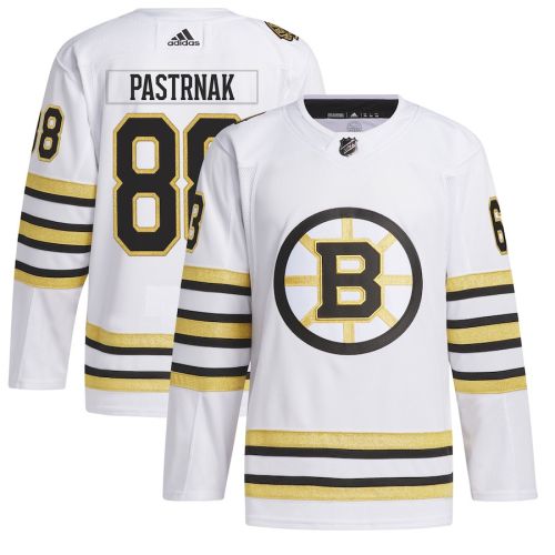 David Pastrnak 88 Boston Bruins Primegreen Men Jersey - White