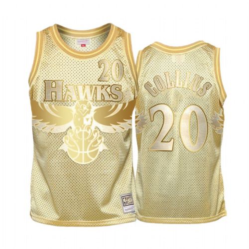 John Collins 20 Atlanta Hawks Golden Midas SM Jersey