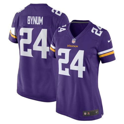 Camryn Bynum 24 Minnesota Vikings Women Game Jersey - Purple