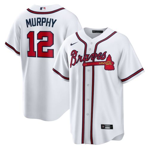 Sean Murphy 12 Atlanta Braves Men Jersey - White