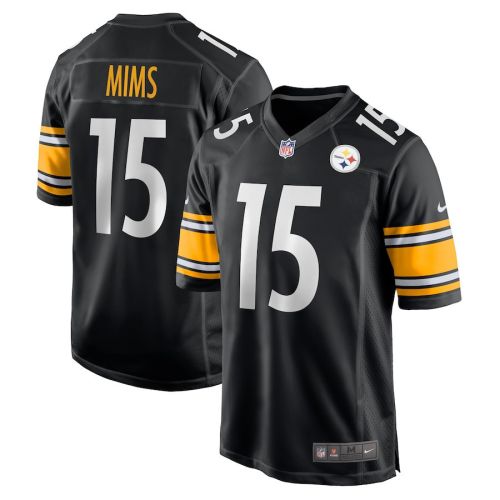 Denzel Mims 15 Pittsburgh Steelers Game Men Jersey - Black