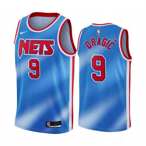 Goran Dragic 2022 Brooklyn Nets Blue 9 Classic Edition Jersey - Men Jersey