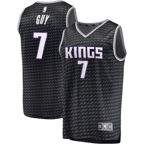 Kyle Guy Sacramento Kings Fast Break Player Jersey Black - Statement Edition