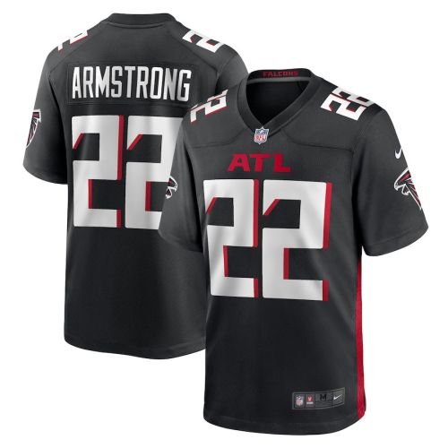 Cornell Armstrong 22 Atlanta Falcons Men's Team Game Jersey - Black