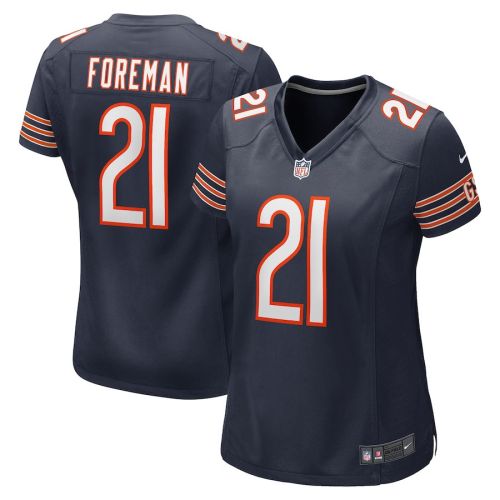 D'Onta Foreman 21 New York Giants Women Game Jersey - Royal