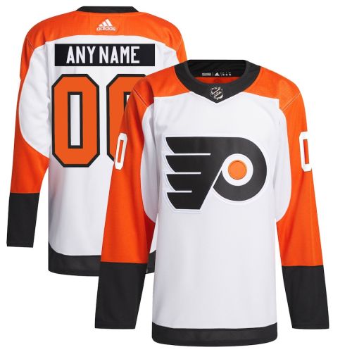 Philadelphia Flyers Away Primegreen Custom Men Jersey - White