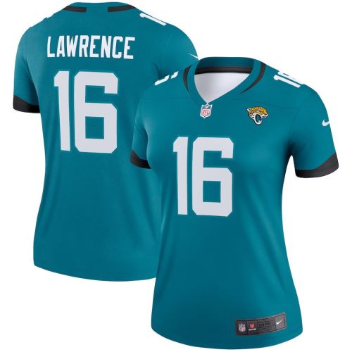 Trevor Lawrence 16 Jacksonville Jaguars Women Legend Jersey - Teal