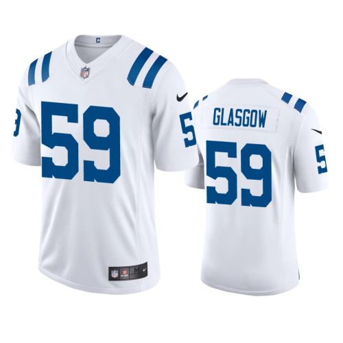 Indianapolis Colts 59 Jordan Glasgow White Jersey