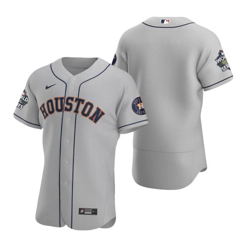 Houston Astros Gray 2022-23 World Series Jersey