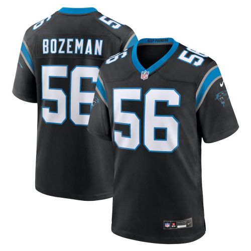 Bradley Bozeman 56 Carolina Panthers Team Game Men Jersey - Black