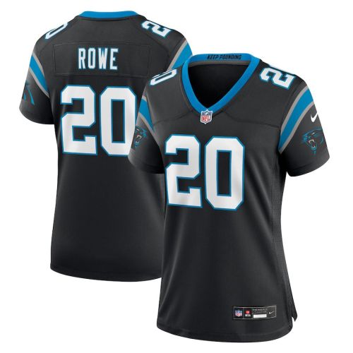 Eric Rowe 20 Carolina Panthers Women's Game Player Jersey - Black