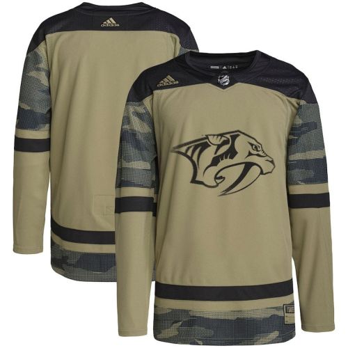 Nashville Predators Military Appreciation Team Practice Men Jersey - Camo