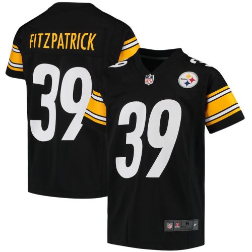 Minkah Fitzpatrick 39 Pittsburgh Steelers YOUTH Game Jersey - Black