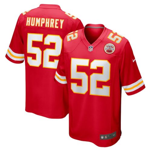 Creed Humphrey 52 Kansas City Chiefs Game Jersey - Red