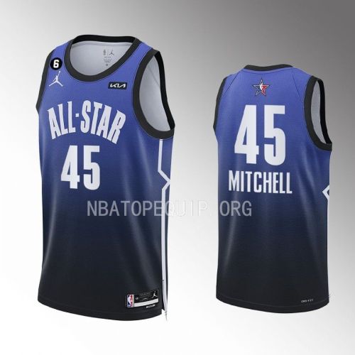 Donovan Mitchell 45 Cleveland Cavaliers 2023 NBA All-Star Men Jersey - Orange