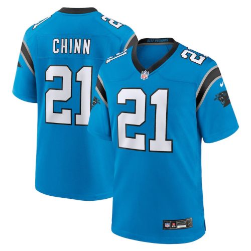 Jeremy Chinn 21 Carolina Panthers Men's Alternate Game Jersey - Blue