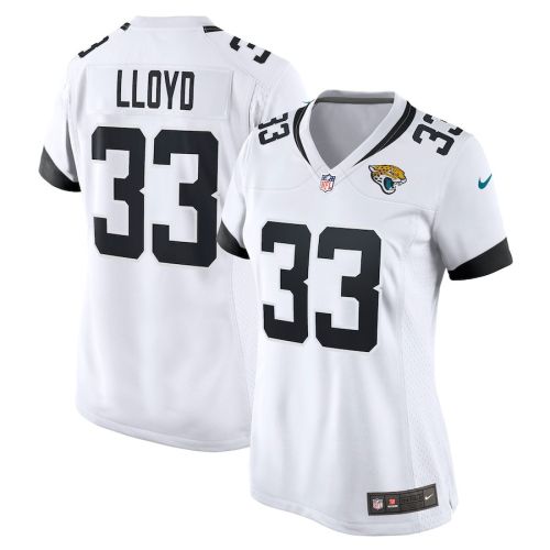 Devin Lloyd 33 Jacksonville Jaguars Women's Away Game Player Jersey - White